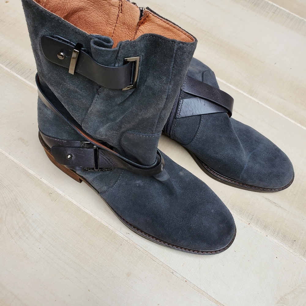 Louise et Cie Valencia Black Ankle Boots - Picture 8 of 9